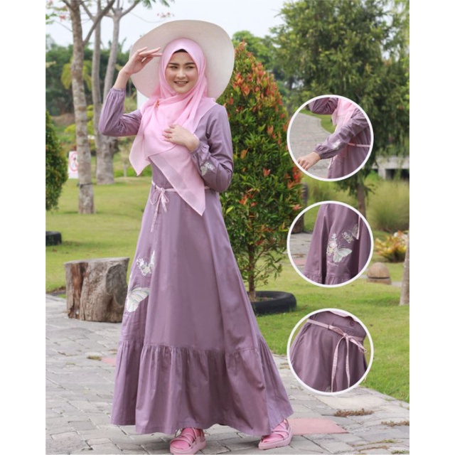 Sale dannis 30% / Dannis Terbaru / Sarimbit Mom n Kids d'Butterfly Dannis / Abaya Dannis d'butterfly