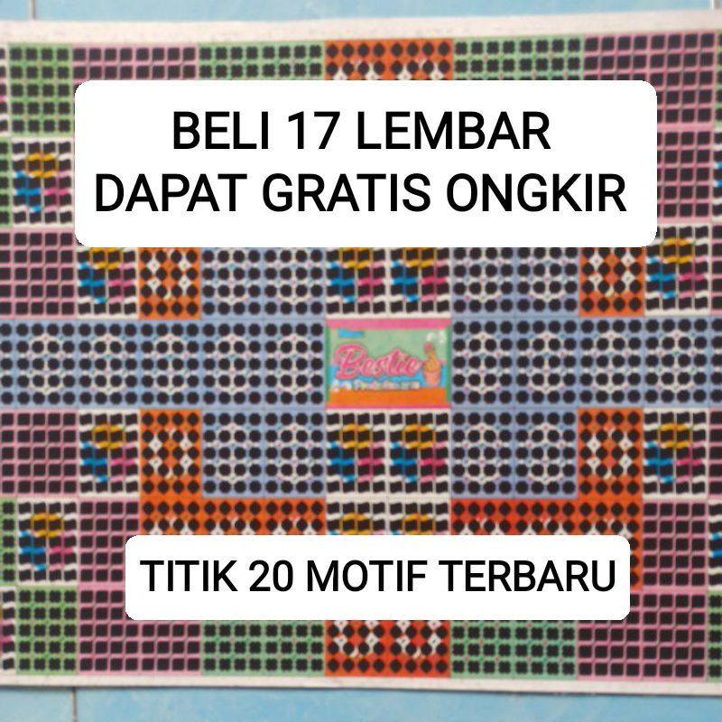 GOSOKAN BOM 20 TITIK MOTIF TERBARU 2022 MAINAN GOSOK 20 TITIK