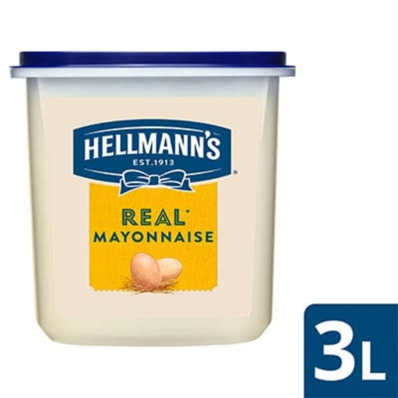 

hellmann's real mayonnaise 3 liter