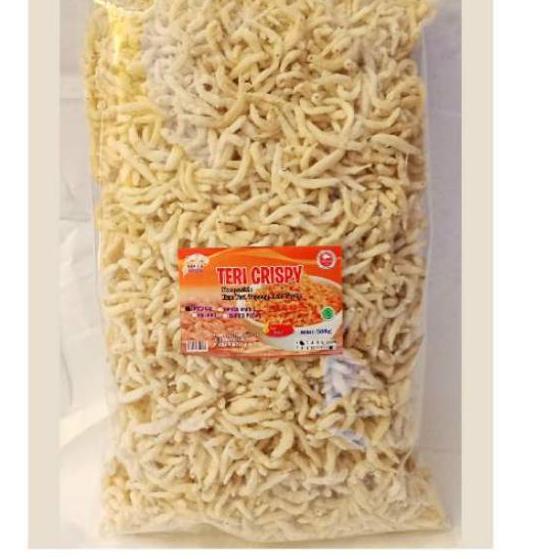 

[ TERMURAH !!! ] Teri Crispy merek Sinta Amelia 500gr SUPER Teri krispi non Msg Teri crispy Mpasi