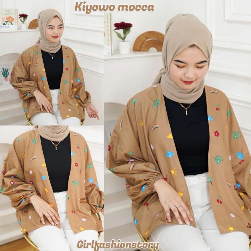 KIYOWO OUTER WANITA CUTE