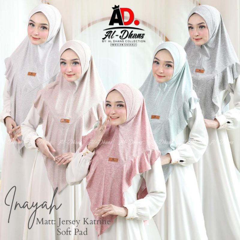 Hijab instan Jersey INAYAH ori AL DANS
