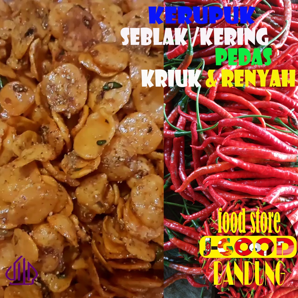 

sebring bulat/seblak kering kerupuk/kerupuk pedas/cemilan hits/terlaris
