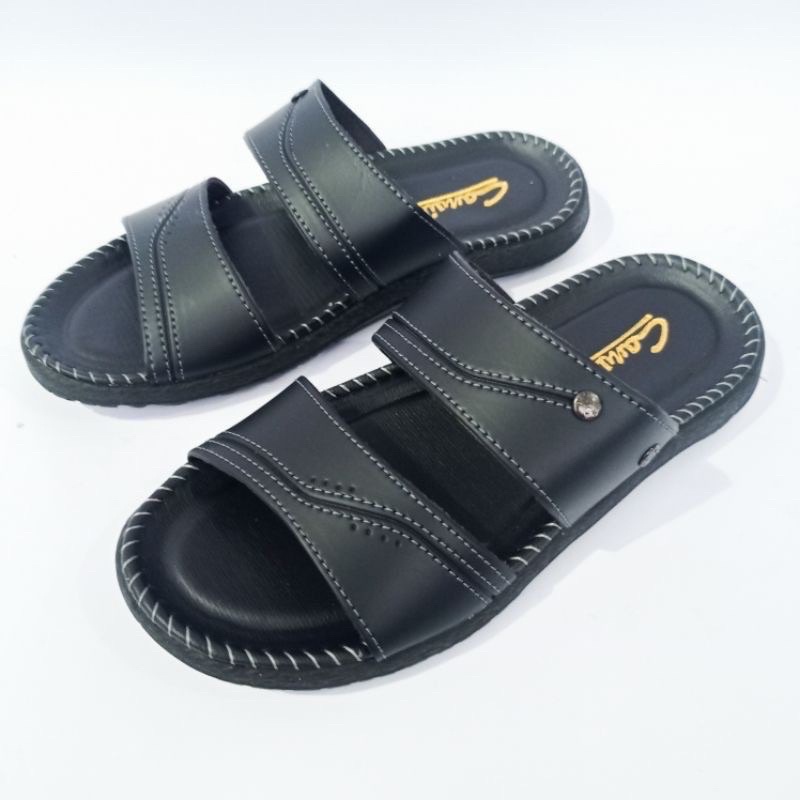 PROMO BELI 1 GRATIS 1 B1G1 SANDAL JEPIT SANDAL SLOP PRIA COWOK TERLARIS SANDAL DEWASA SANDAL LIMITLESS MODEL TIADA MATI SANDAL KULIT PRIA
