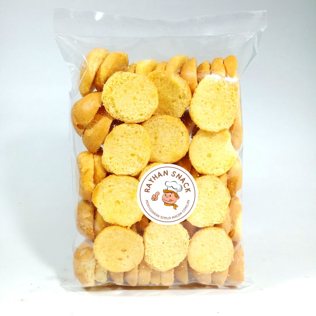 

Roti Kering Bagelen Mini Bandung Roombutter Gurih Manis 250 Gram - Rayhan Snack