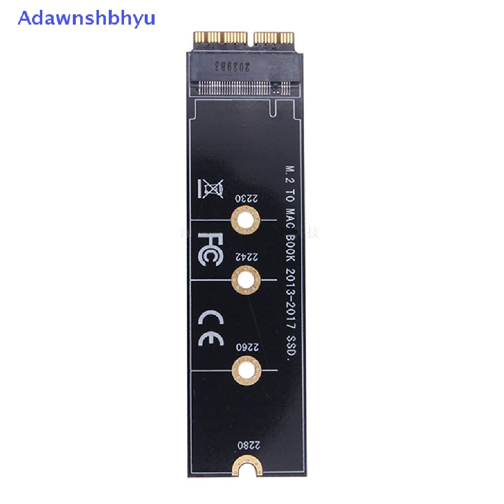 Adhyu HOT M.2 NVME SSD Convert Card Untuk MacBook Air Pro 2013-2017 NVME/PCI-E SSD Kit ID