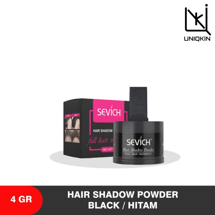 BEDAK PENUTUP UBAN RAMBUT KULIT KEPALA SHADOW POWDER BROWN SEVICH ORI