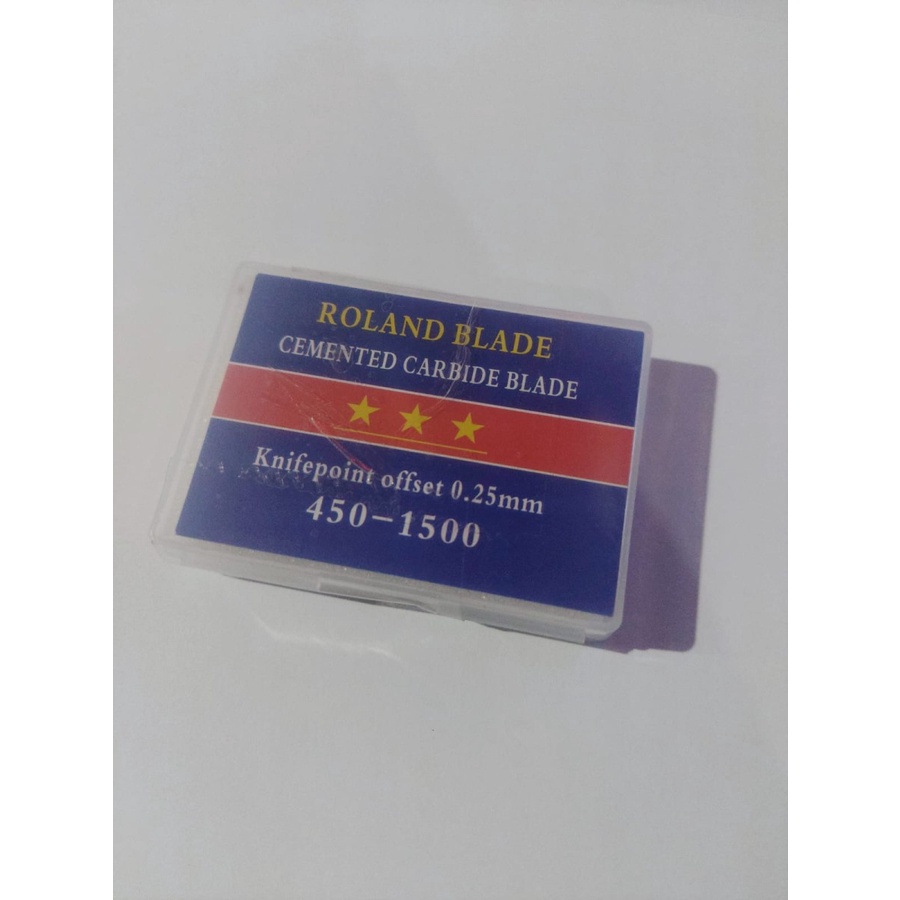 

Mata Pisau Mesin Cutting Roland Plotter Cutting Blade 45 Derajat isi 5