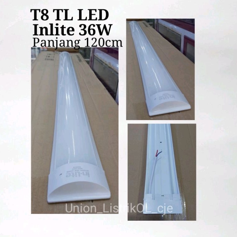 Lampu TL T8 LED 36W 36 watt INLITE INTE001 120cm