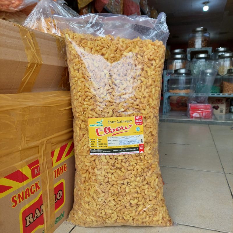 1 BAL 3KG MAKARONI BANTAT ELBOW BALADO &amp; ORI KUALITAS PREMIUM