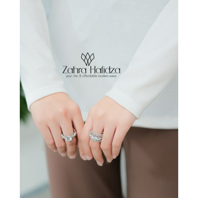 inner rajut khalisa | baju daleman turtlneck soft knit |manset lengan panjang