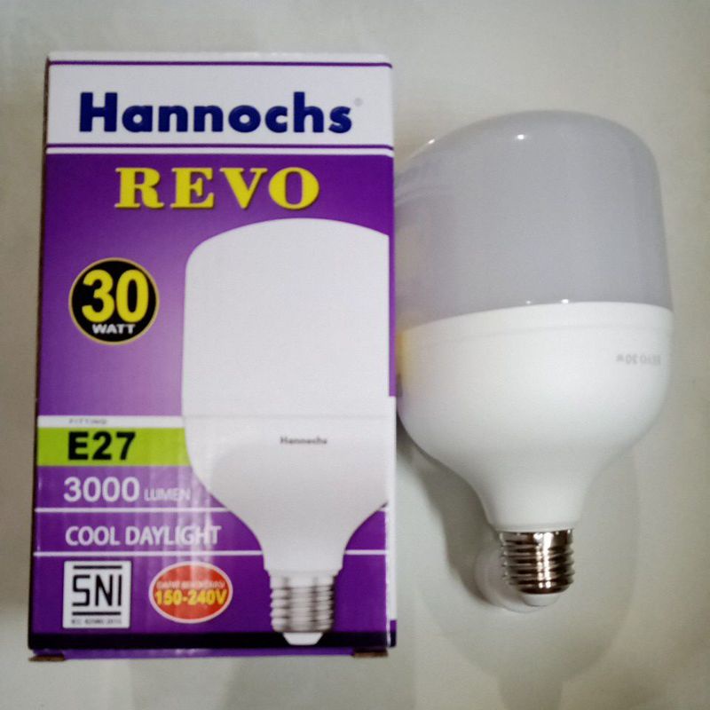 Lampu LED Hannochs Revo 30 Watt Model Tabung ExclusiveGaransi 1 tahun