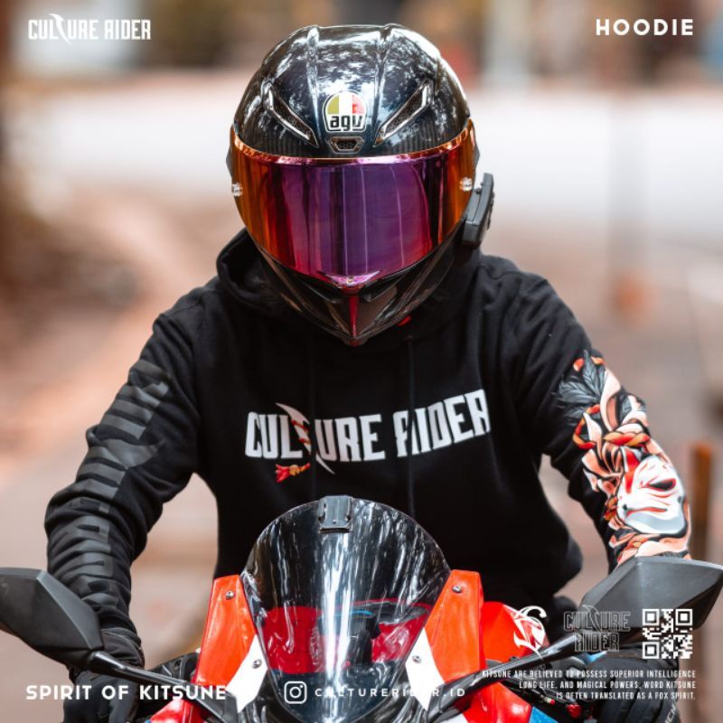 HOODIE CULTURE RIDER THE SPIRIT OF KITSUNE