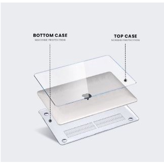 Goodcase - MacBook Case Clear / Bening / Transparan Macbook Air 13&quot; Pro 13&quot; Pro 16&quot; Pro Retina 13&quot; Air 13&quot; Pro 14&quot;