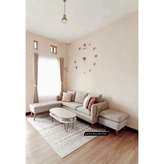 Sofa 3sheat + Stoll Kotak + Stoll Panjang