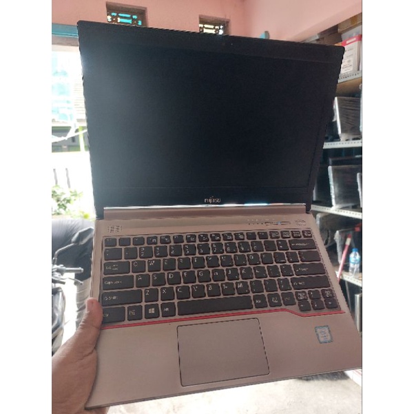 laptop murah fujitsu core i7 gen 6 ram 8gb hdd ssd 256