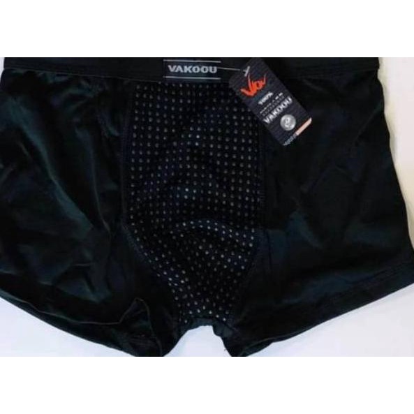 ユ VAKOOU CELANA DALAM BOXER KESEHATAN PRIA ORIGINAL AMERICAN VAKOOU MAGNETIC FIBER ㊦