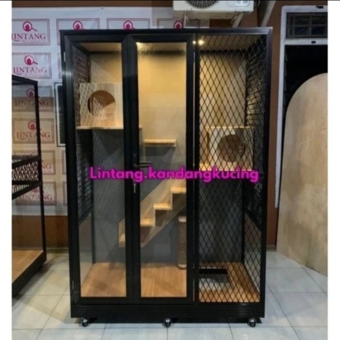 Cat aquarium KANDANG Kucing besar