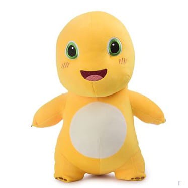 Mainan Anak lucu Karakter Boneka Naloong Plush Boneka Dino Kuning Yellow Dinosaur Milk Dragon Cartoon Kartun Toy Mainan naga