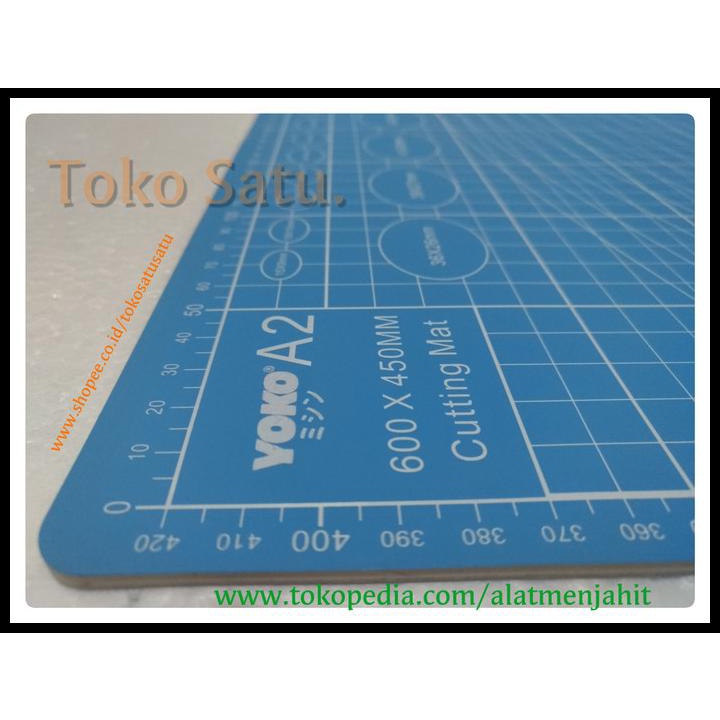 

Cutting Mat Ukuran-A2 60X45Cm/Double Side-Dua Sisi