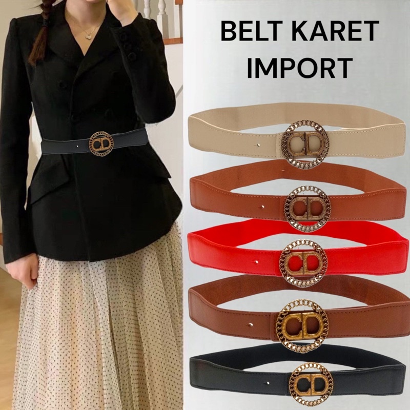 SMARTGIRL NEW IKAT PINGGANG KARET WANITA IMPORT FASHION 00549-00553/02490-02491