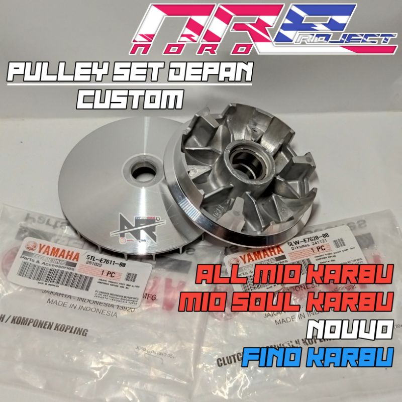 RUMAH ROLLER PULLEY CUSTOM MIO KARBU MIO SOUL NOUVO 5TL 5LW