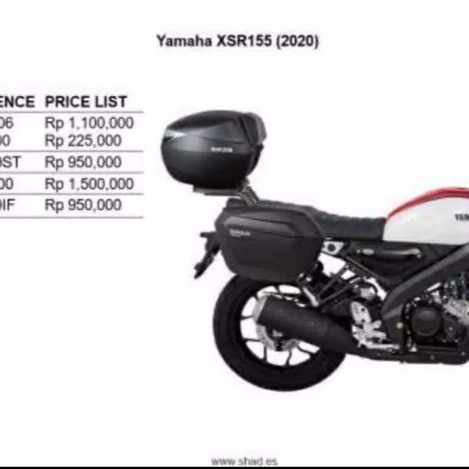 Breket Box Yamaha Xsr 155 Original Shad