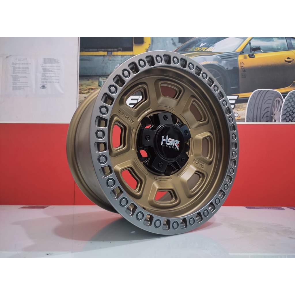 Velg mobil Katana Ring 15 HSR XTS02 untuk Taft, Feroza, Jimny dll
