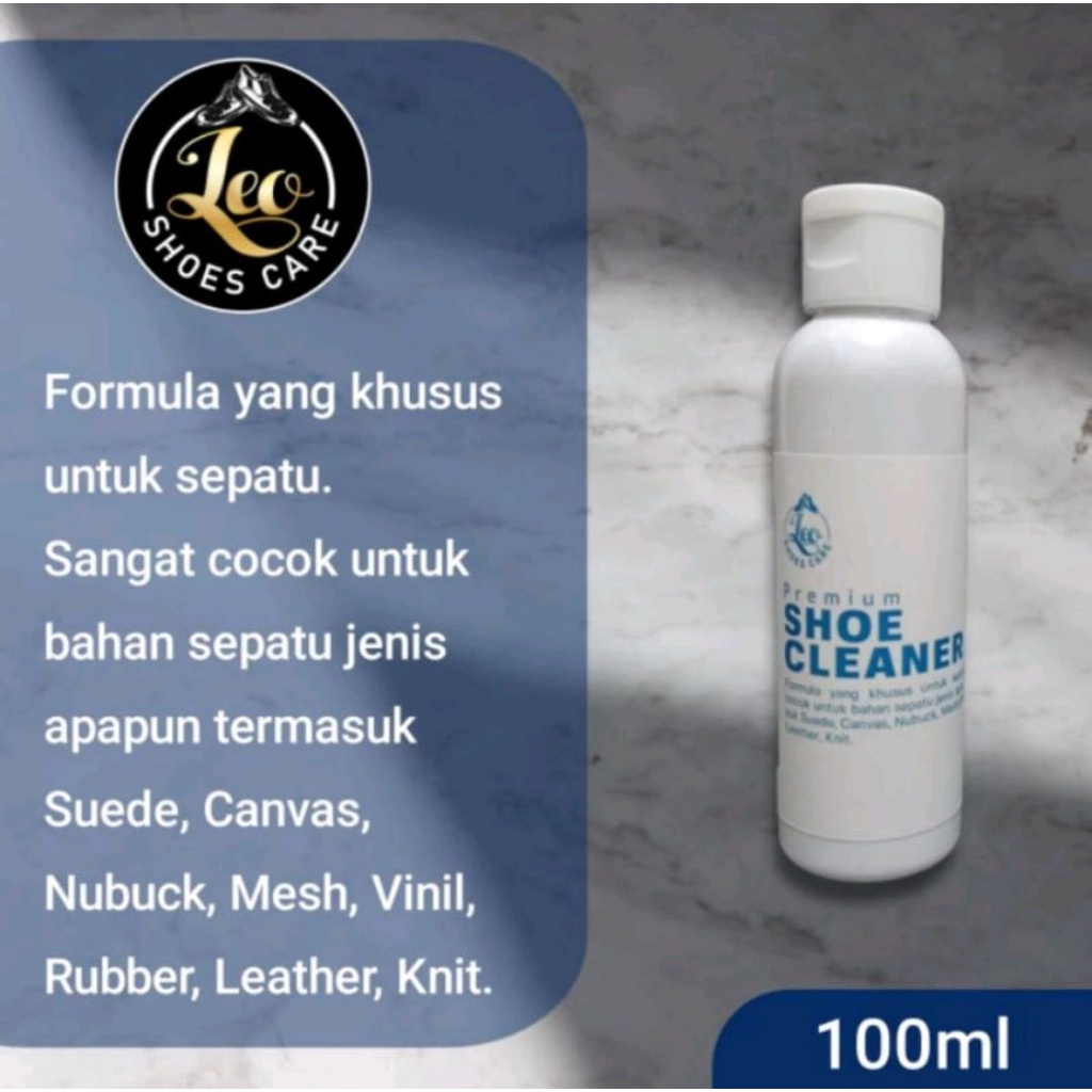 Cairan Pembersih Sepatu Leo Sabun Cuci Sepatu Shoe Cleaner