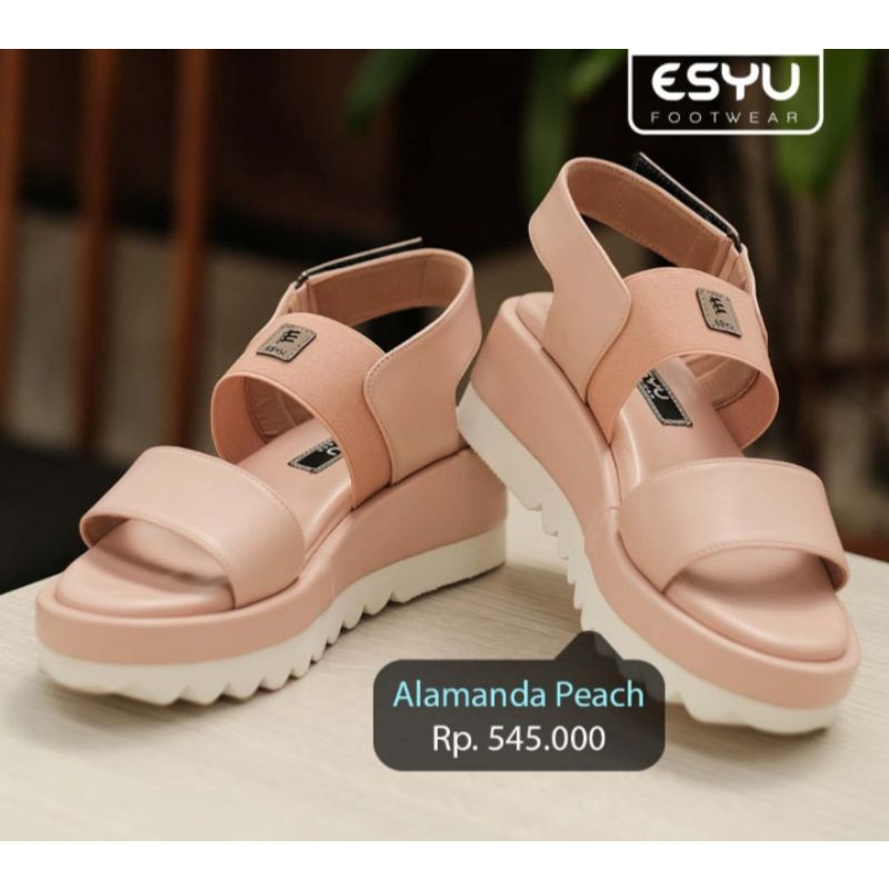 ESYUFOOTWEAR - ALAMANDA SERIES - Sepatu wedges