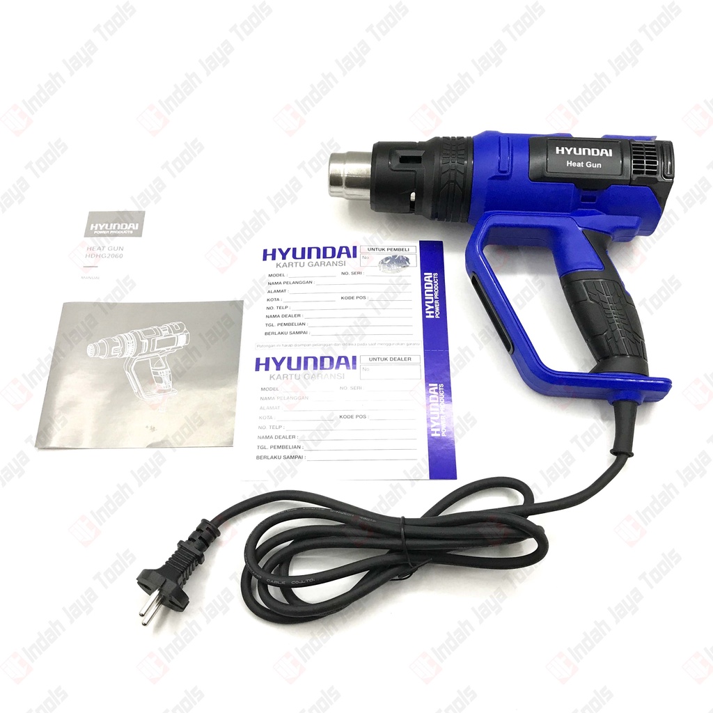 HYUNDAI HDHG2060 Heat Gun 2000 Watt - Hot Air Gun Variable Speed