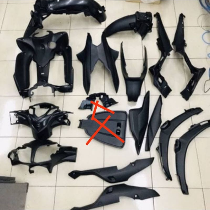 PAKET FULL SET BODY KASAR YAMAHA JUPITER Z1 FI ORIGINAL YGP