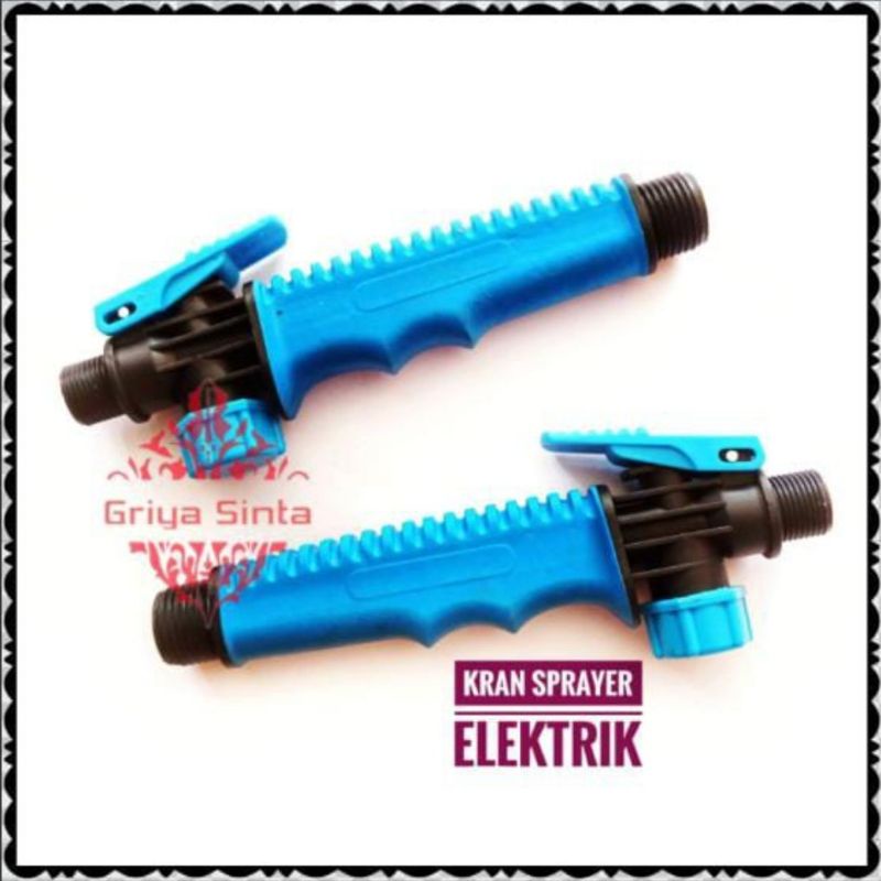 Spare part Kran Pencet Sprayer Elektrik Miura Yoto