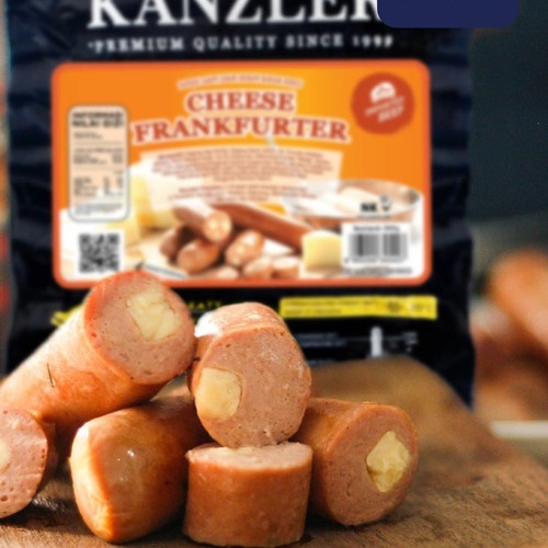 

Sosis Besar Kanzler Cheese Frankfurter