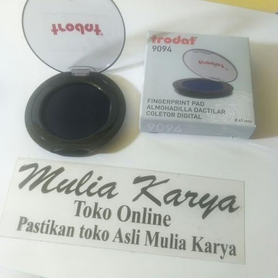 

Terlaris Finger Print Pad BLUE color Stempel Sidik Jari BIRU Trodat Termurah