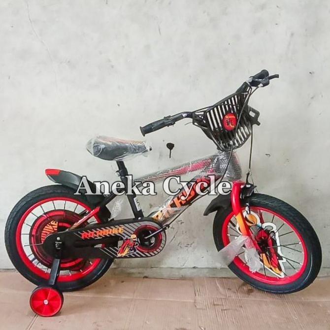 Sepeda Anak Roda Empat Cowok Bmx Richbike 16 Inch #Original