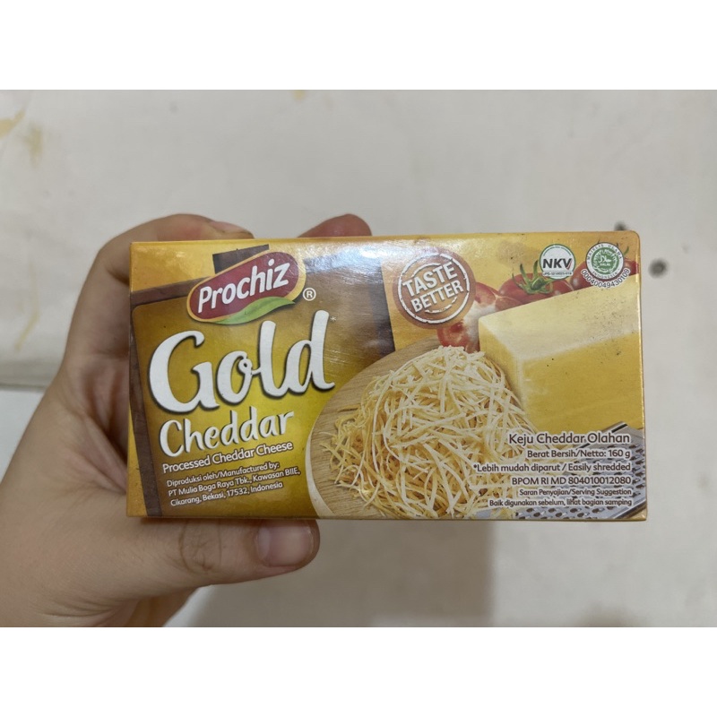 

Keju batang Prochiz Gold 160gr