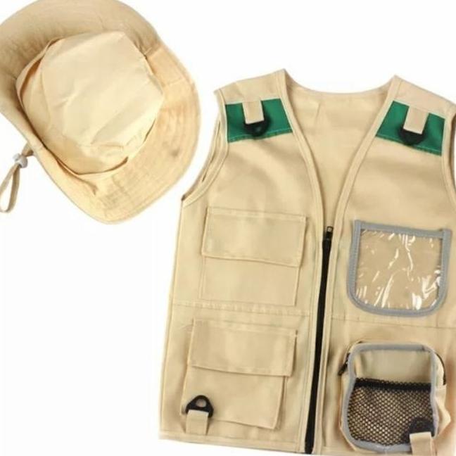 Kids safari costume explorer zoo keeper kostum anak profesi penjelajah