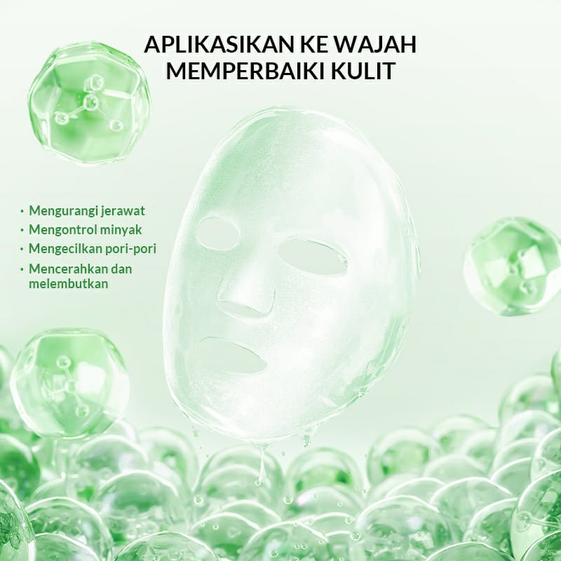 BIOAQUA Saliyclic Acid Sheet Mask 25G Mengecilkan Pori-Pori