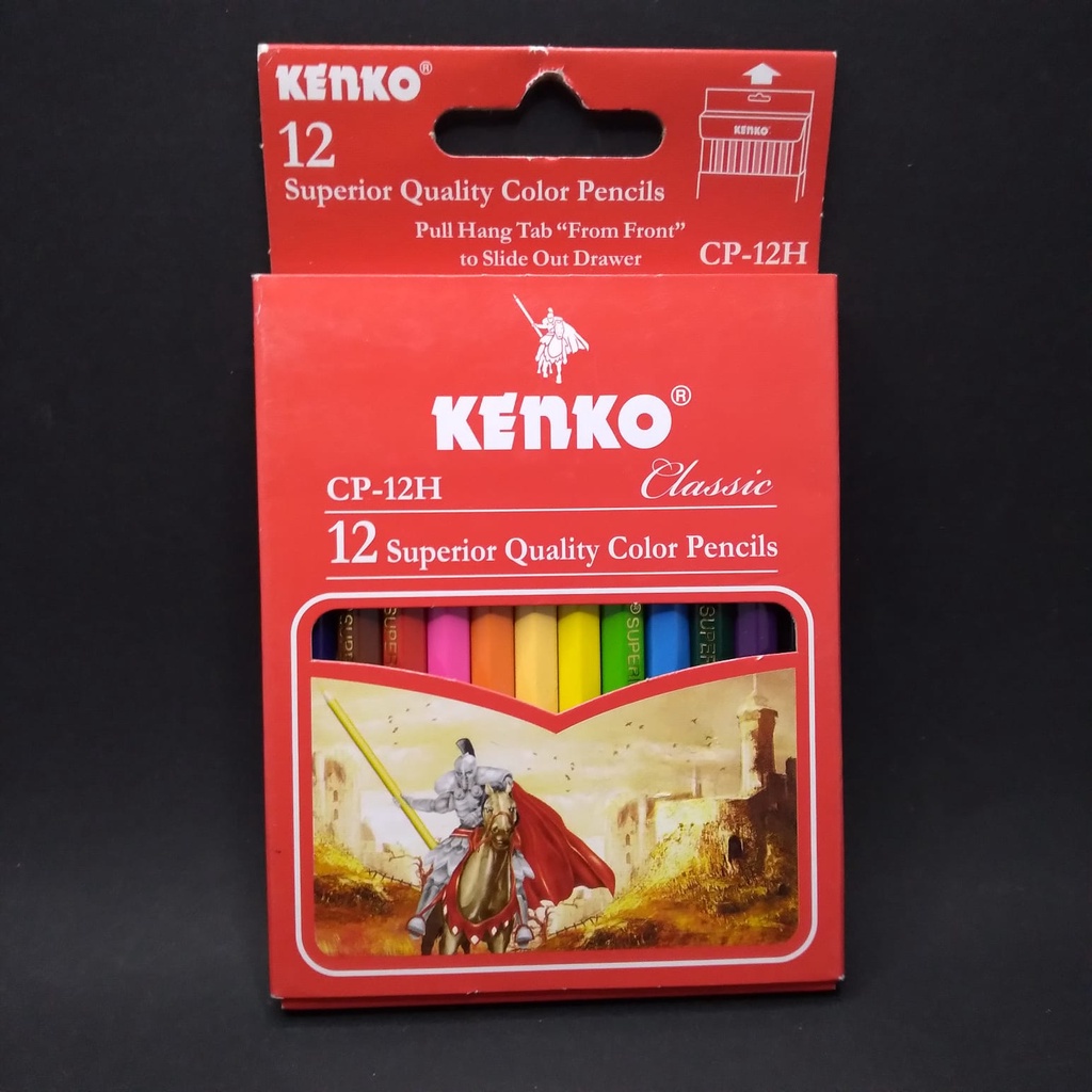 

PENSIL WARNA KENKO 12 WARNA CLASSIC