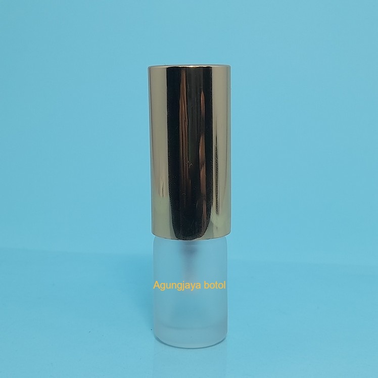 Botol Kaca Kosmetik 5 ml Br Clear Frossted / Botol Kaca Pumptreatment / Botol Serum Kaca BR / Botol 