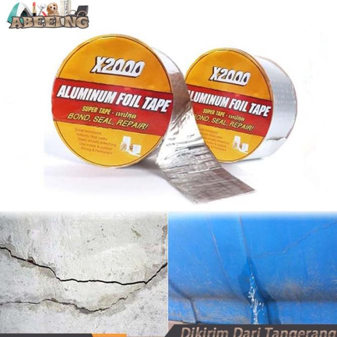 

Super Tape X2000 Ori Anti Bocor Air 5m Lakban Super Kuat Tahan Air