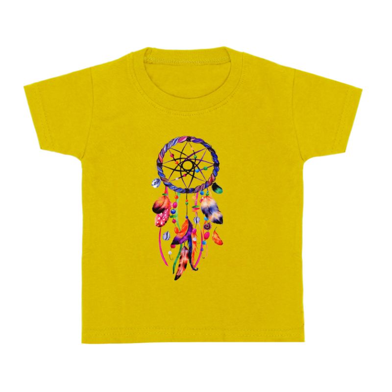 Baju kaos anak-anak 1-12tahun motif dream catcher katun cowok cewek