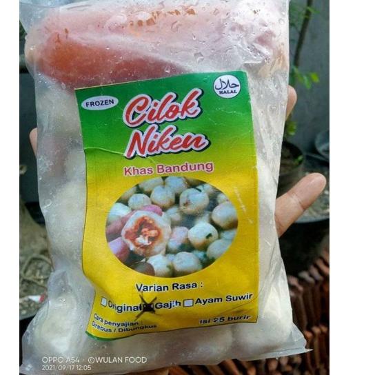 

ム Cilok Gajih Niken isi 25 + free saos | Makanan Cemilan Frozen ฿