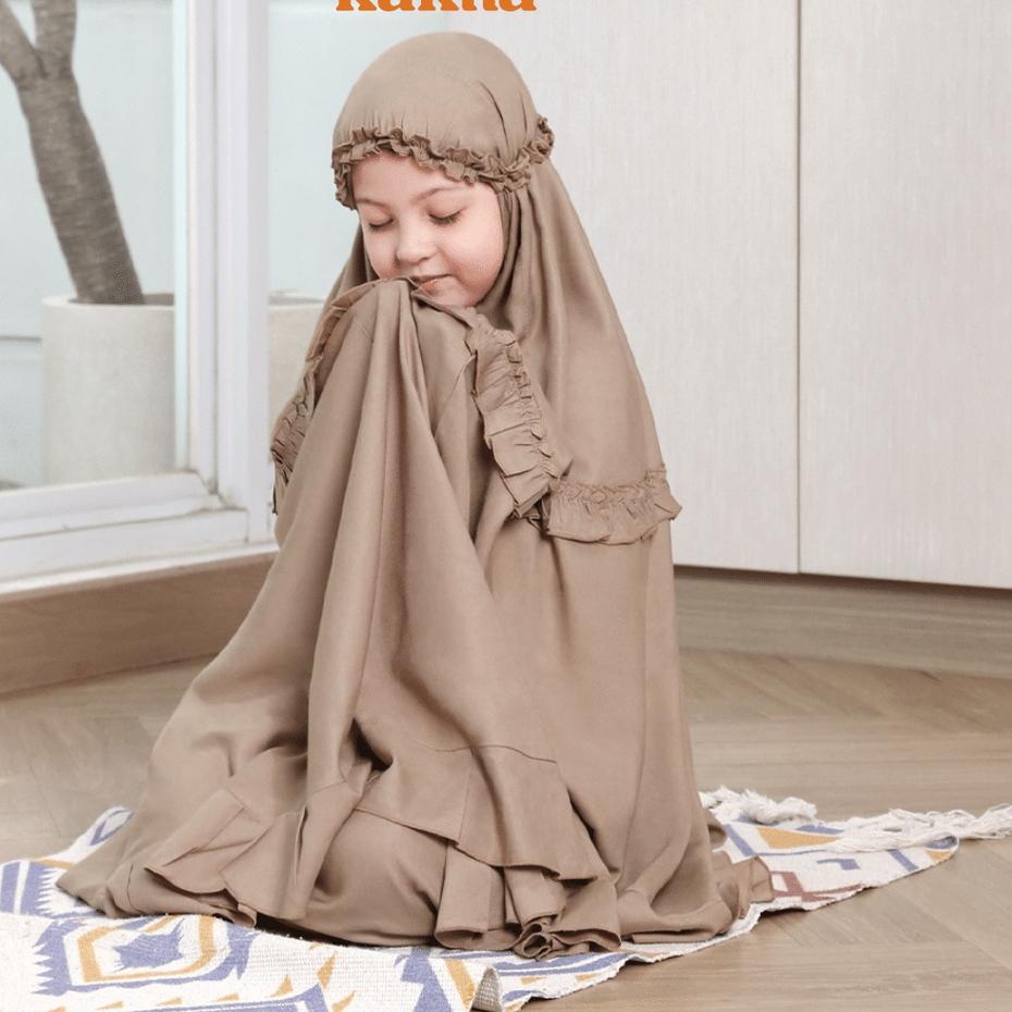 Kakha - Mukena Anak Polos (1-6 Tahun) / Mukena Rayon / Mukena balita