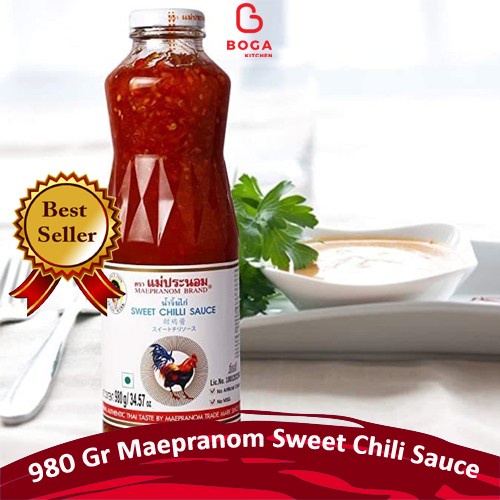 

Widyatmogrosir - Maepranom Sweet Chili Sauce 980 Gr Thailand Brand / Dipping Thai Saus