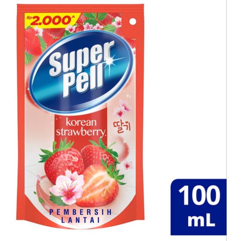 Super pel strawbery,lemon100 ml