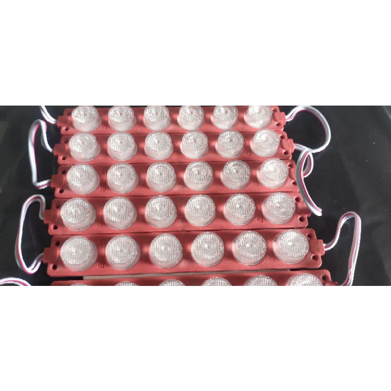 10Biji Lampu led Modul variasi 6 mata 12volt.lampu kolong, lampu tambahan sein, lampu dashboard lamp
