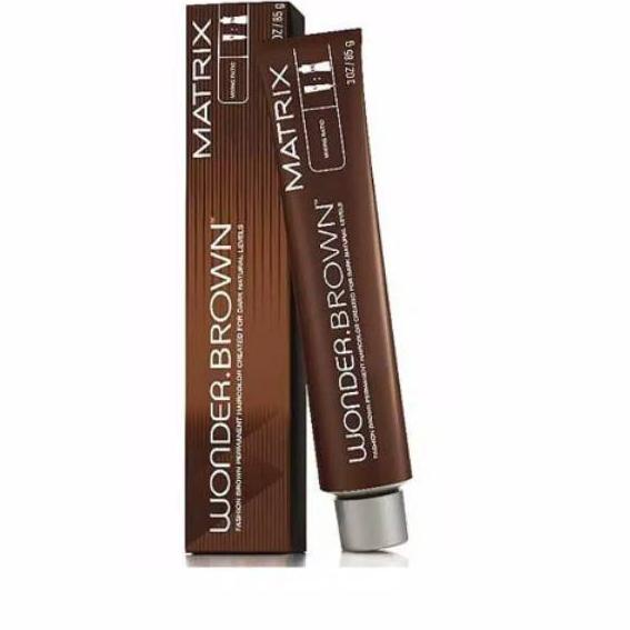 ↔ Matrix Wonder Brown hair color ll Semir rambut Matrix 90 ml tanpa oxidant ヽ