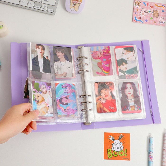 

HEART BINDER/ BINDER PHOTOCARD A5 6 RING / A5 KPOP ALBUM PHOTOCARD PC